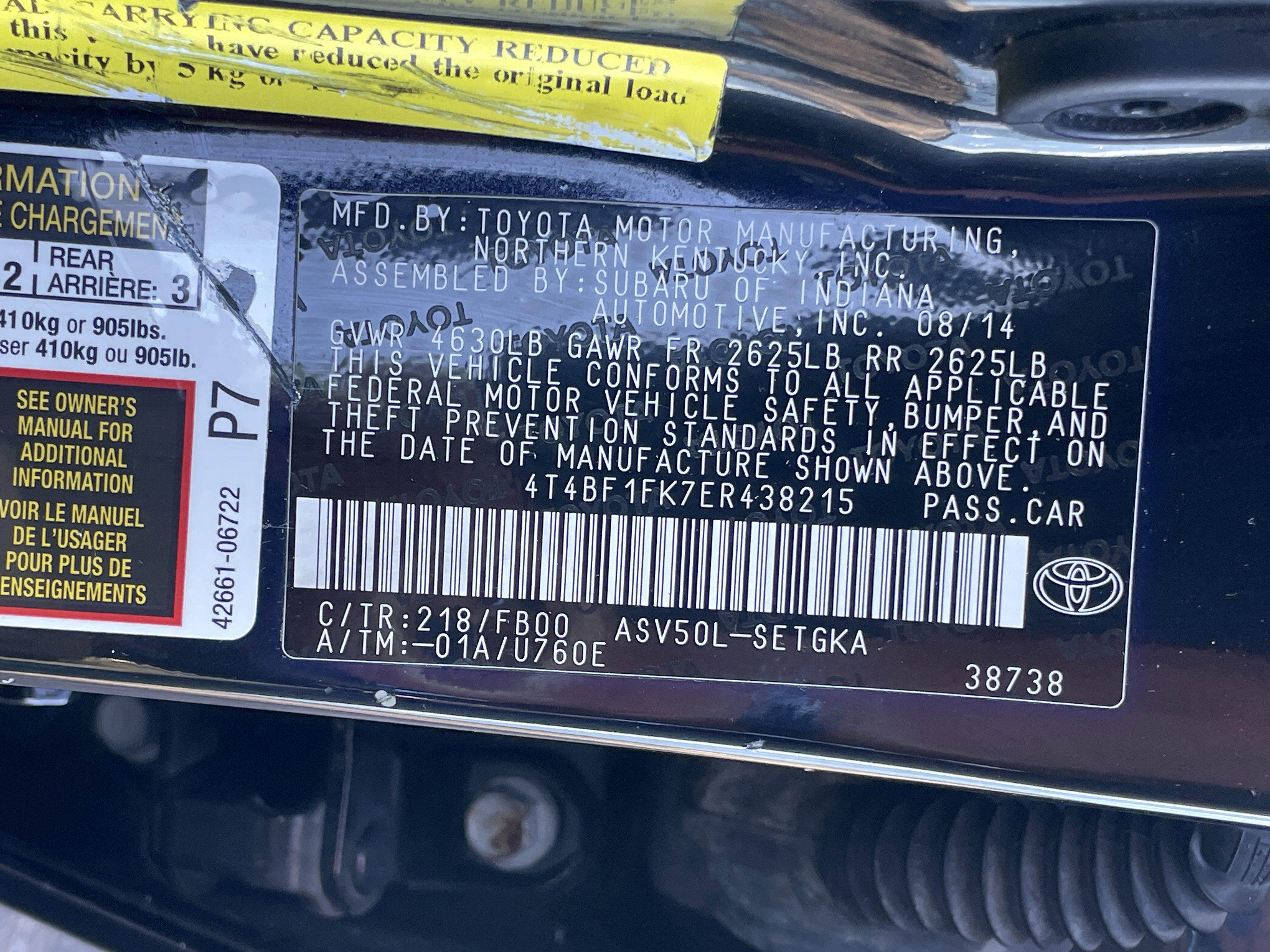 Used 2014 Toyota Camry XLE image 10