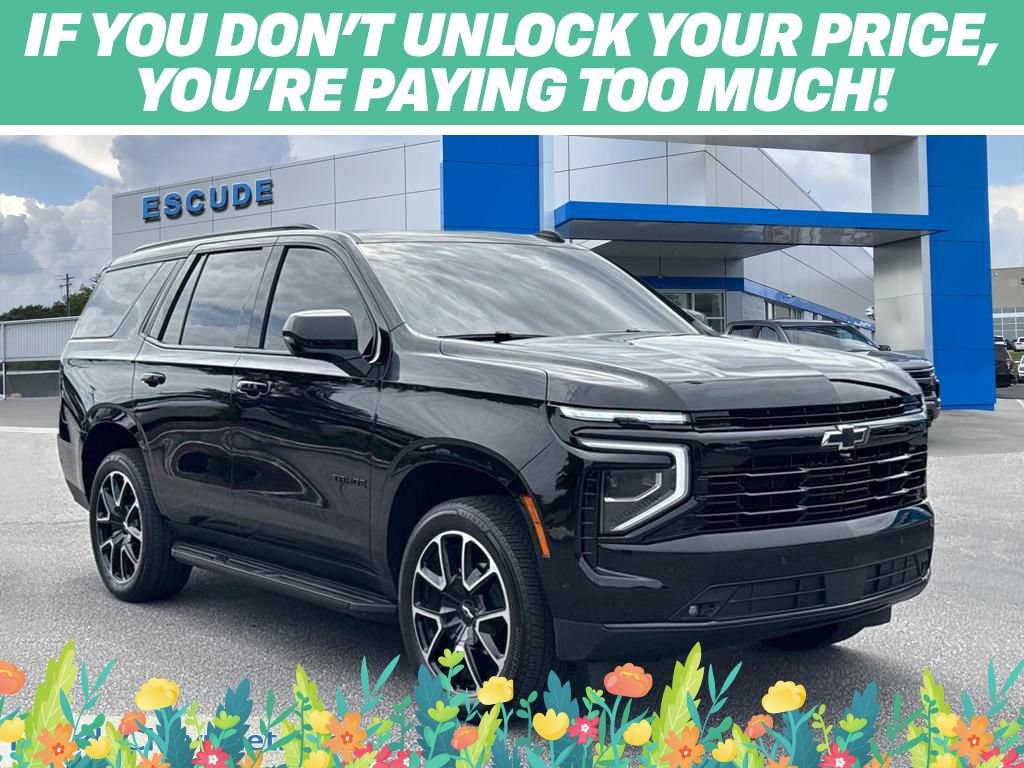 Used 2025 Chevrolet Tahoe RST w/ Sun And Tow Package RWD image 1