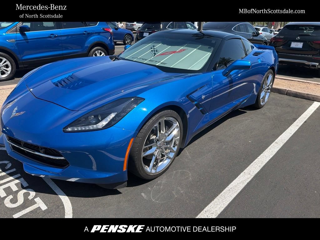 Used 2016 Chevrolet Corvette Stingray Coupe w/ 2LT Preferred Equipment Group RWD image 1