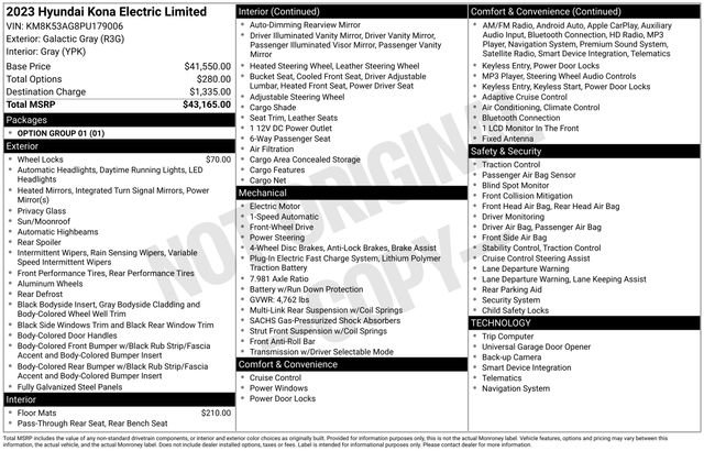 Used 2023 Hyundai Kona Limited image 15
