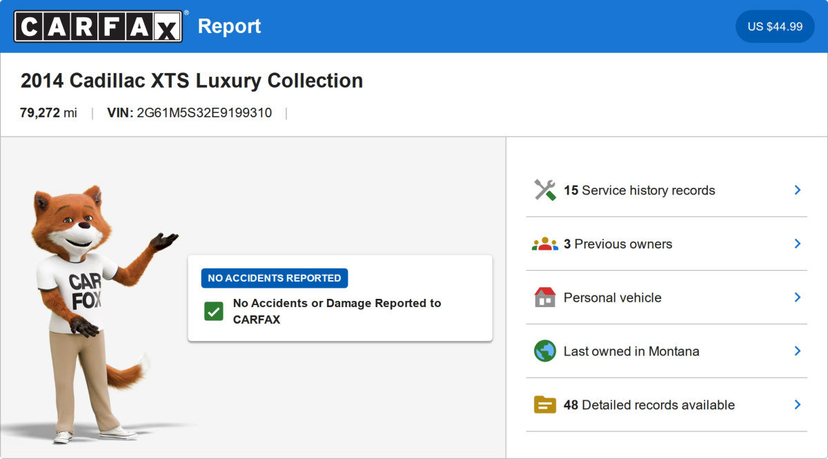 Used 2014 Cadillac XTS Luxury image 3