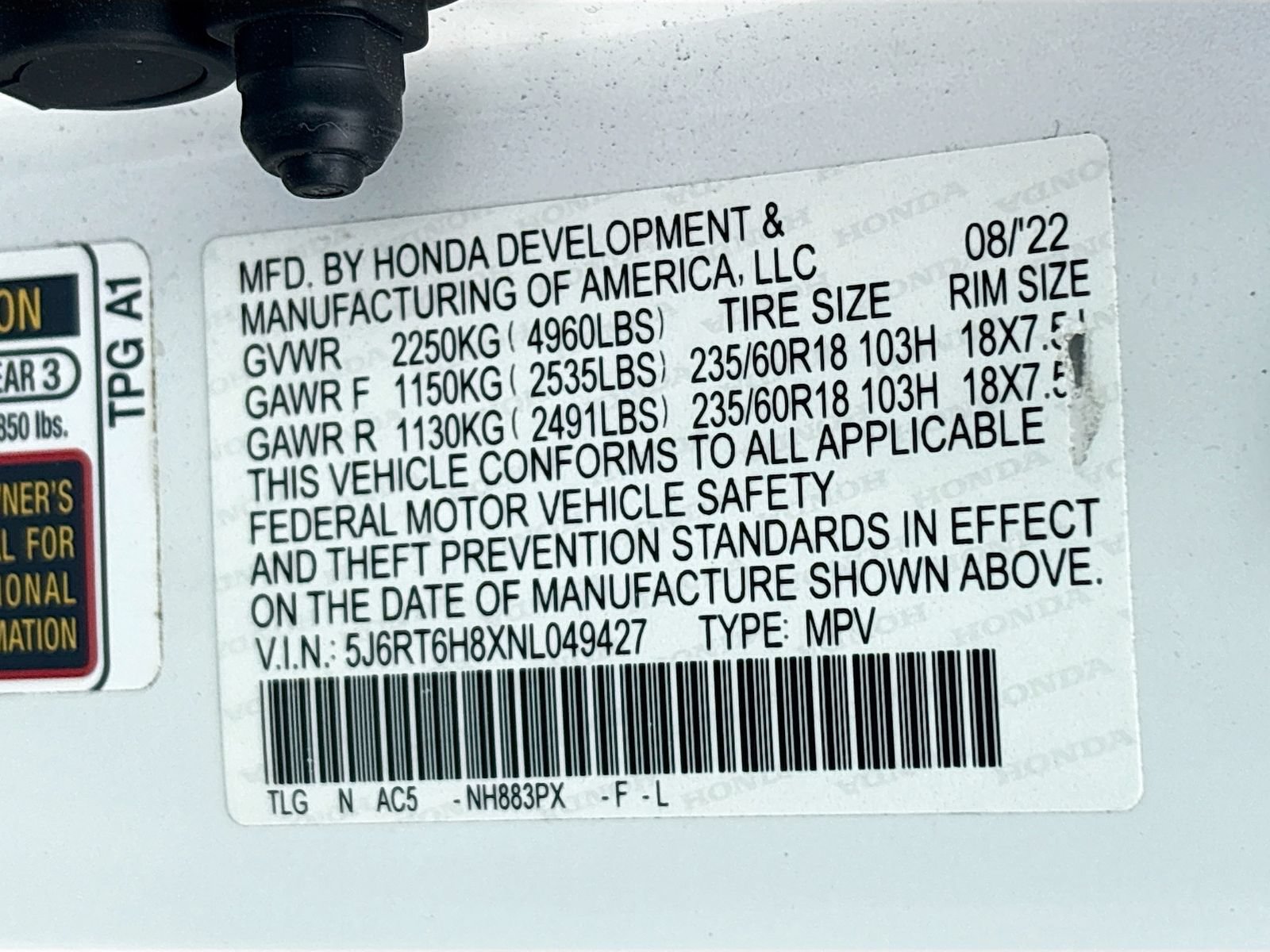 Used 2022 Honda CR-V EX-L image 31
