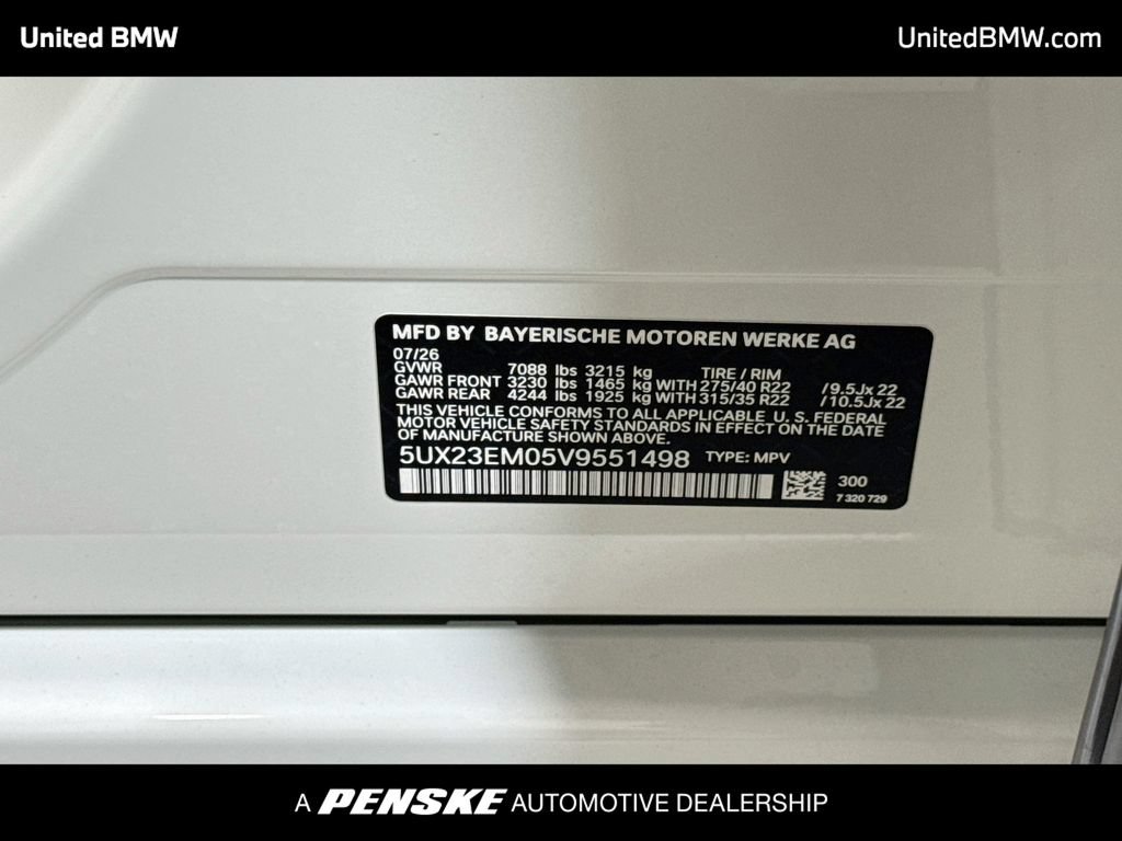 New 2027 BMW X7 xDrive40i w/ M Sport Package AWD/4WD image 23