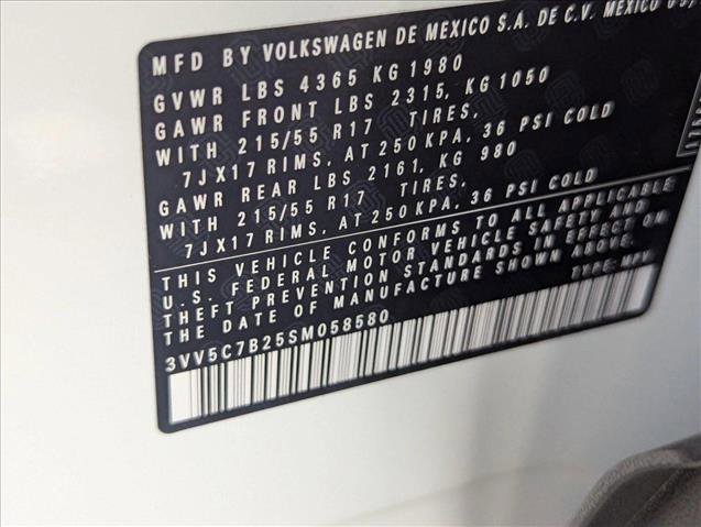 New 2025 Volkswagen Taos S image 16