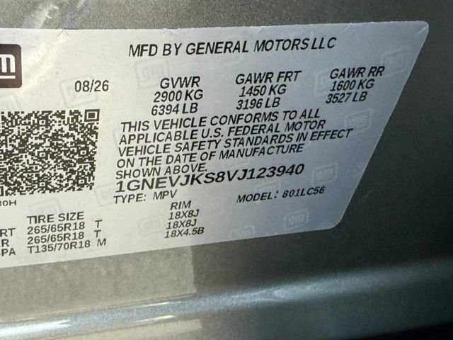 New 2027 Chevrolet Traverse Z71 w/ Enhanced Driving Package AWD/4WD image 47