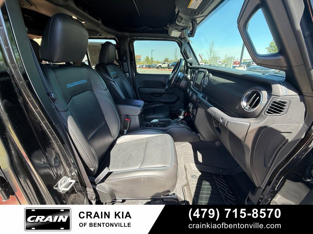 Used 2021 Jeep Wrangler Unlimited Rubicon 4xe w/ Steel Bumper Group AWD/4WD image 31