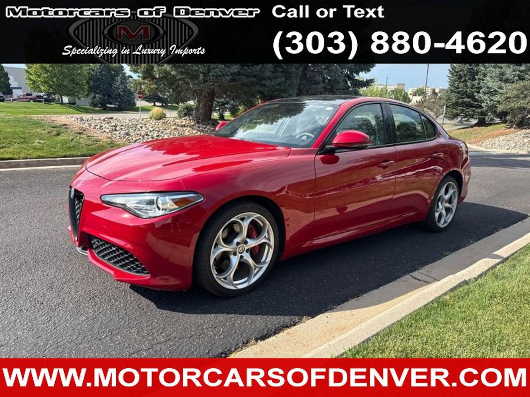 Used 2019 Alfa Romeo Giulia Ti Sport w/ Quick Order Package 22S Sport