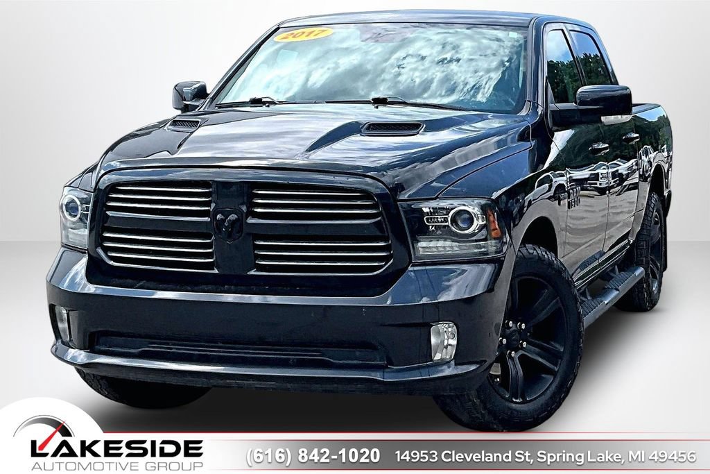 Used 2017 RAM 1500 Sport w/ Black Ram 1500 Sport Group AWD/4WD image 1