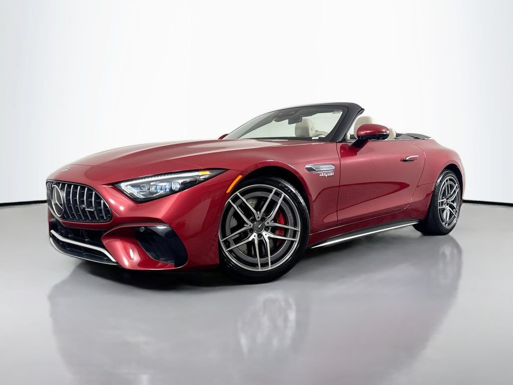 Used 2022 Mercedes-Benz SL 55 AMG 4MATIC image 1