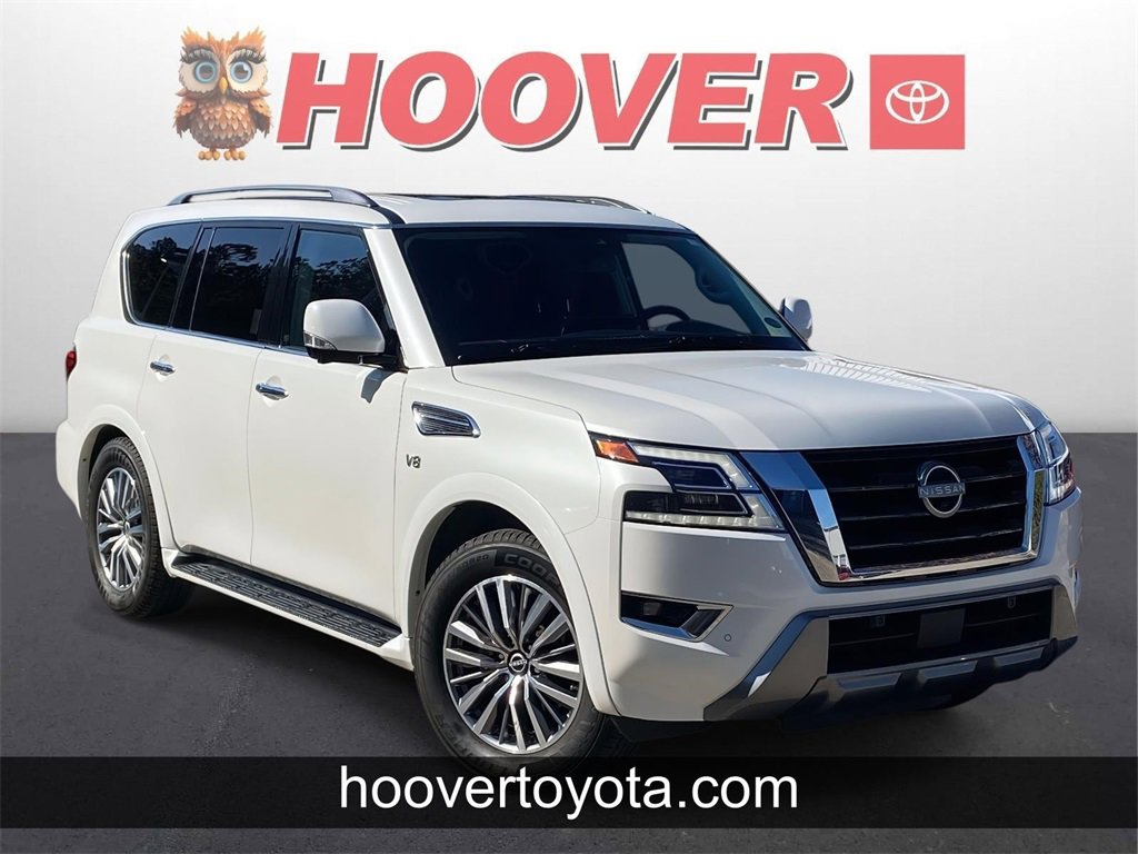 Used 2021 Nissan Armada SL w/ Captain's Chairs Package image 1