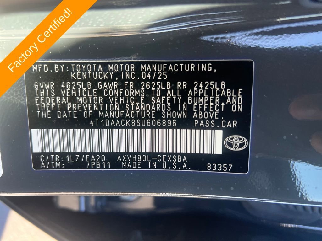Used 2025 Toyota Camry SE image 26