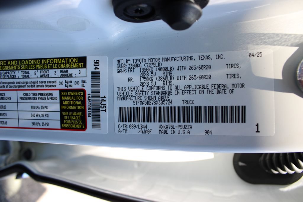 Used 2025 Toyota Tundra 1794 Edition w/ TRD Off-Road Package AWD/4WD image 54