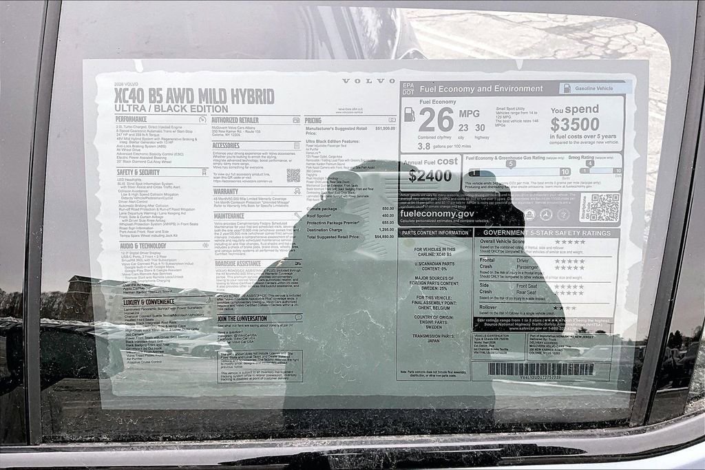 New 2026 Volvo XC40 B5 Ultra w/ Protection Package Premier image 14