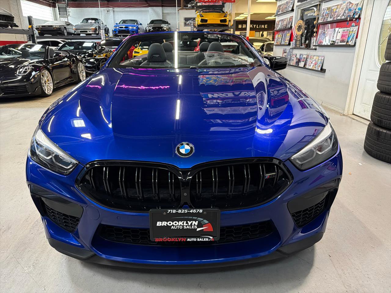 Used 2020 BMW M8 Convertible w/ Driving Assistance Package AWD/4WD image 2
