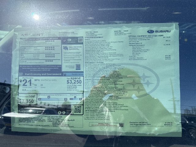 New 2026 Subaru Ascent Touring w/ Popular Package #1 AWD/4WD image 35