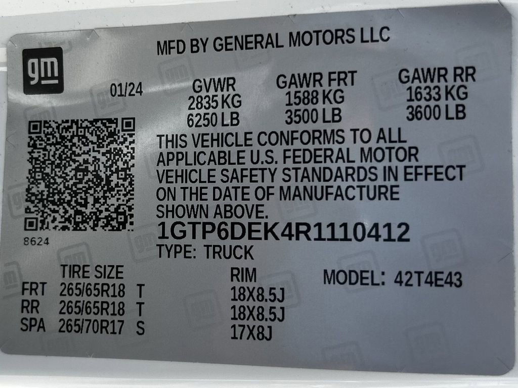 Used 2024 GMC Canyon AT4 AWD/4WD image 35