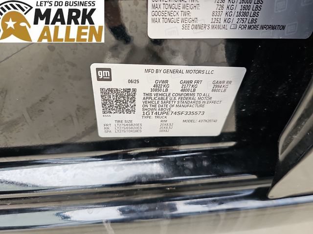 Used 2025 GMC Sierra 2500 AT4 AWD/4WD image 34