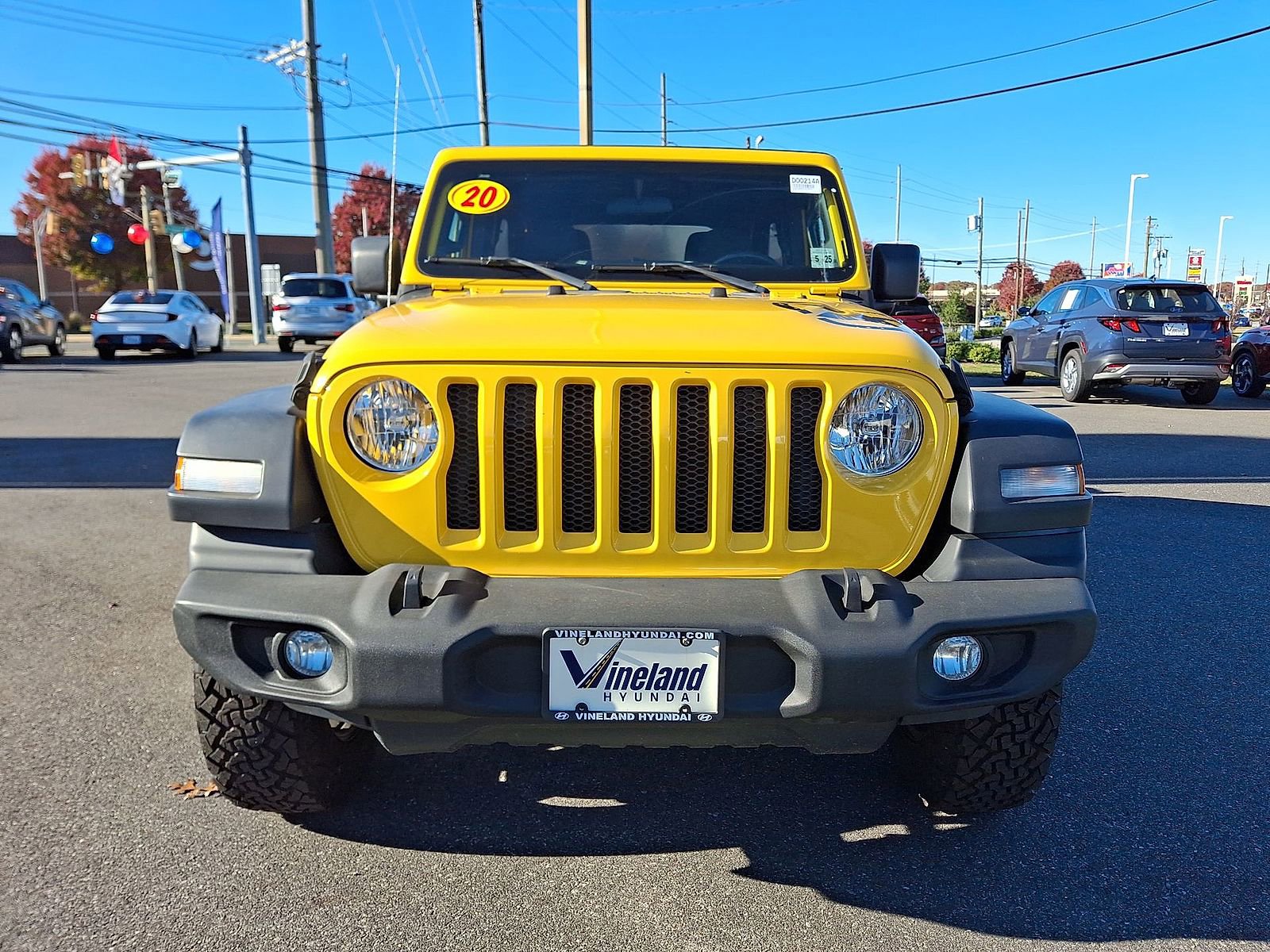 Used 2020 Jeep Wrangler Unlimited Sport image 34