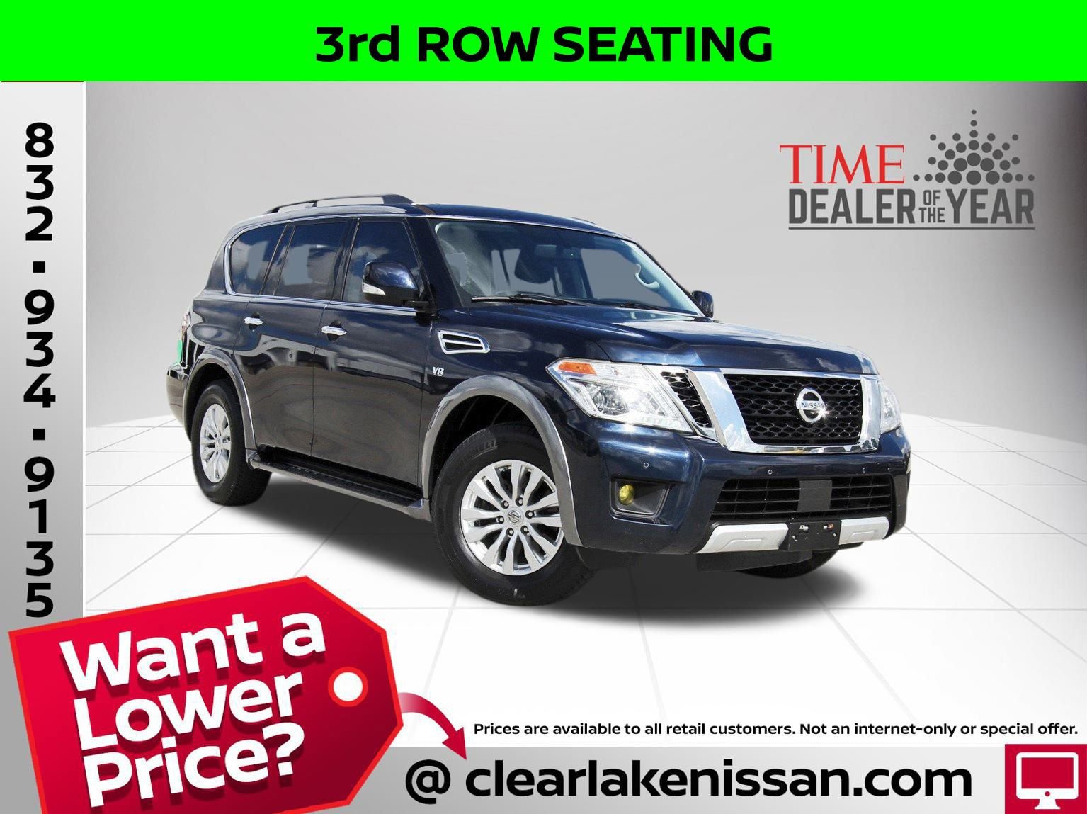 Used 2018 Nissan Armada SV w/ Driver Package