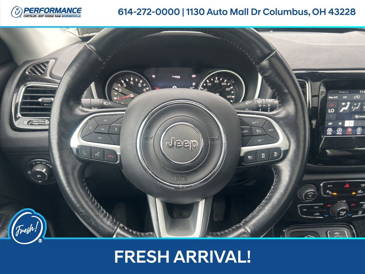Used 2021 Jeep Compass Latitude w/ Sun and Sound Group AWD/4WD image 19