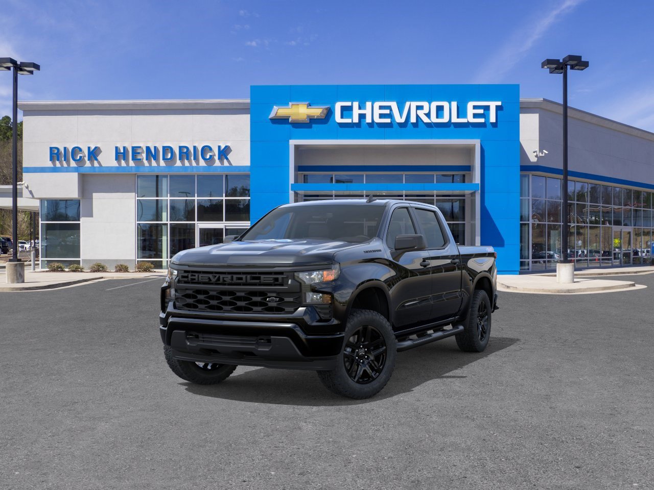 New 2026 Chevrolet Silverado 1500 Custom w/ Turbomax Blackout Package AWD/4WD image 10