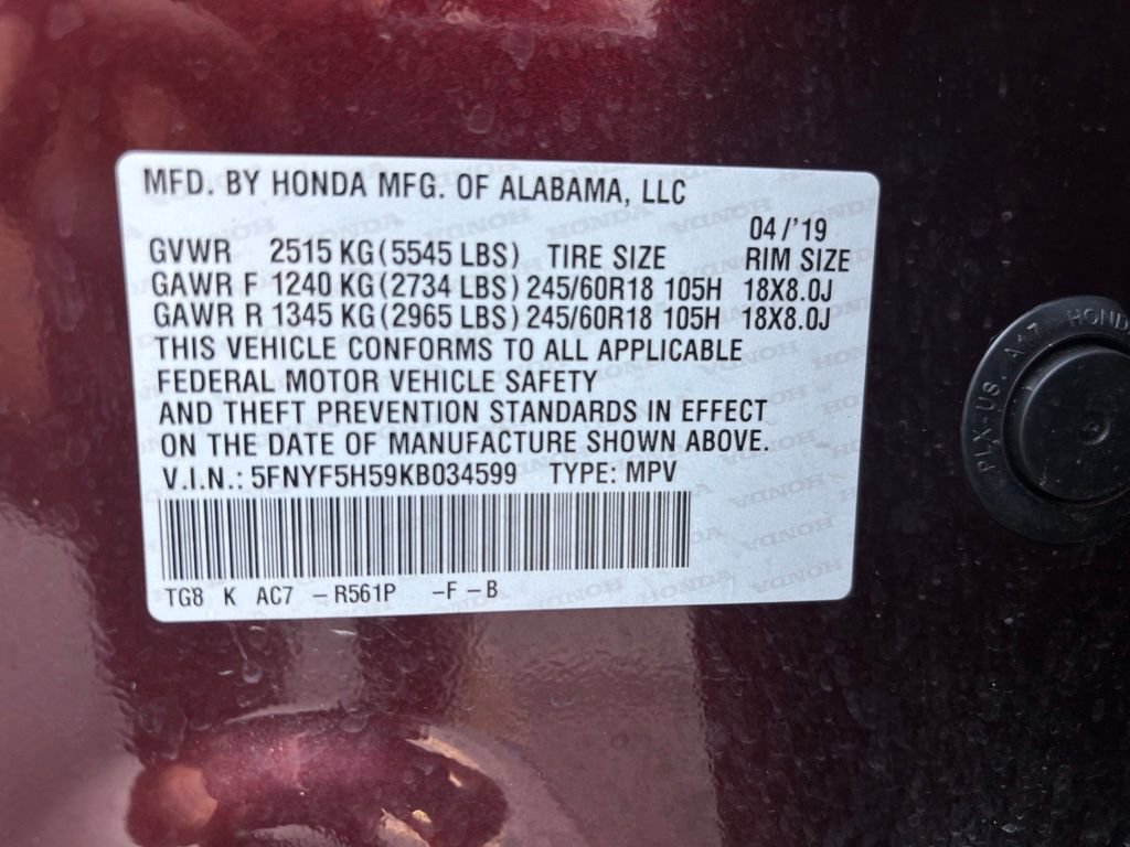 Used 2019 Honda Pilot EX-L image 13