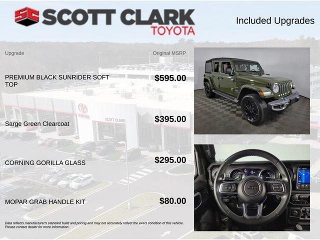 Used 2022 Jeep Wrangler Unlimited Sahara AWD/4WD image 8