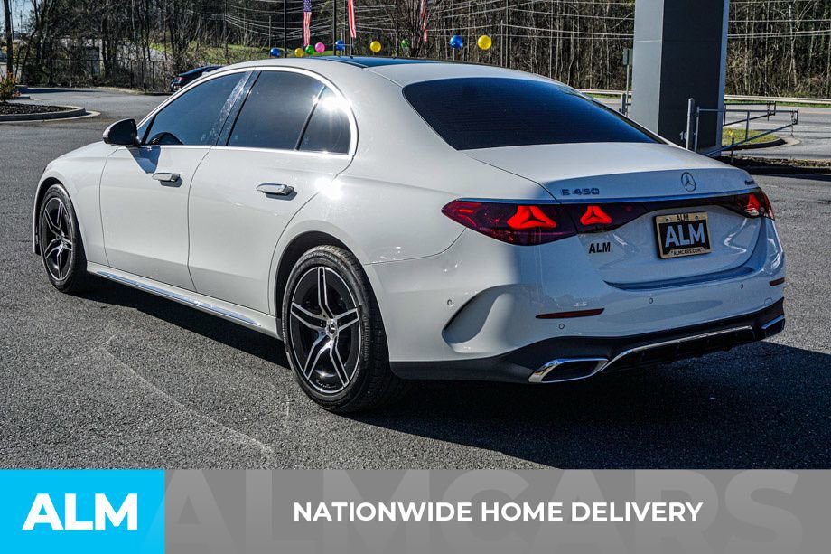 Used 2024 Mercedes-Benz E 450 4MATIC Sedan w/ MBUS Superscreen Package image 4