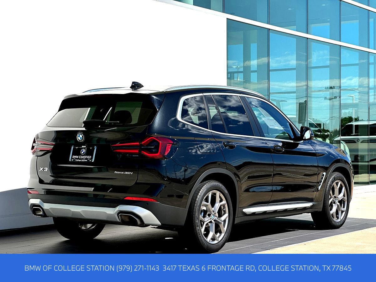 Certified 2023 BMW X3 sDrive30i w/ Premium Package w/ZPA RWD image 4