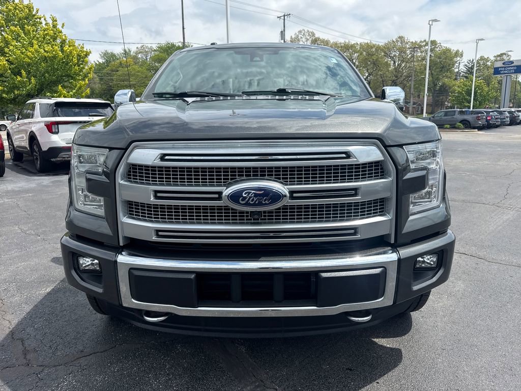 Used 2015 Ford F150 Platinum w/ Equipment Group 701A Luxury AWD/4WD image 3
