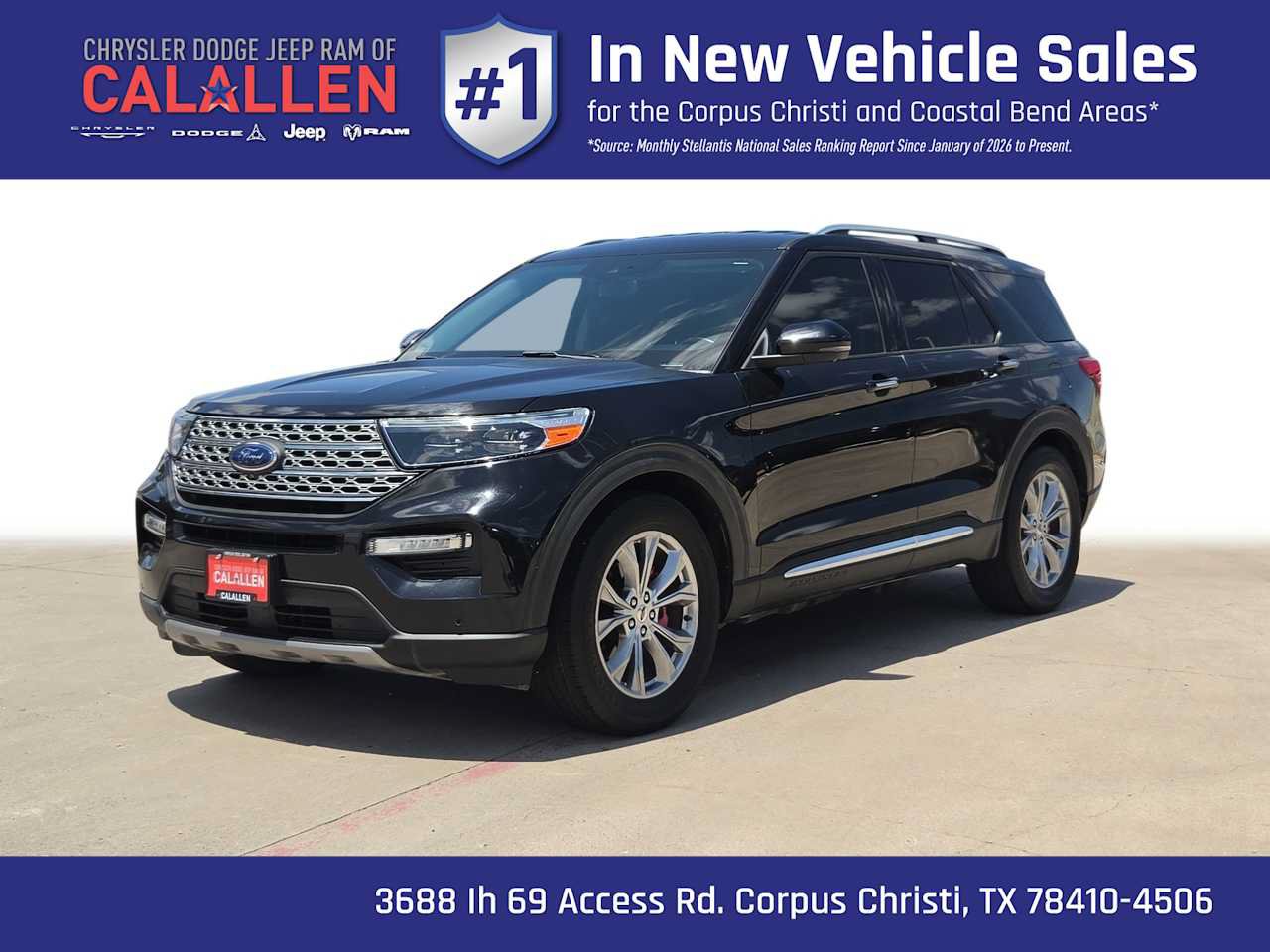 Used 2021 Ford Explorer Limited w/ Equipment Group 301A