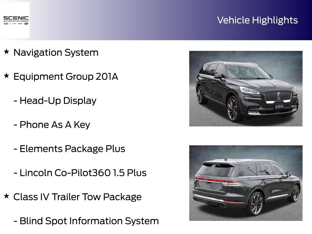Used 2023 Lincoln Aviator Reserve w/ Equipment Group 201A AWD/4WD image 5