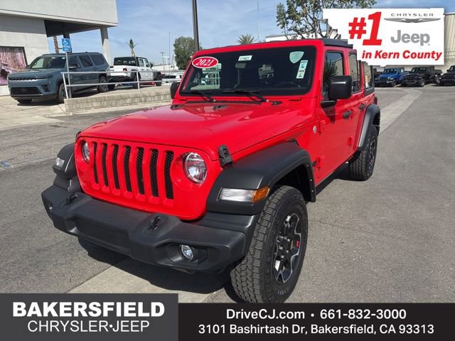 Certified 2021 Jeep Wrangler Unlimited Sport image 1