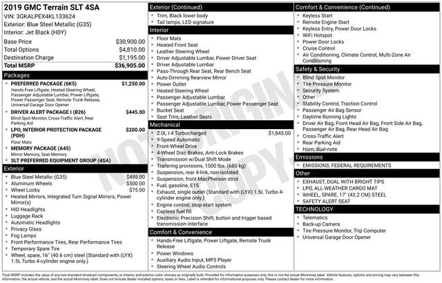 Used 2019 GMC Terrain SLT w/ Preferred Package image 5