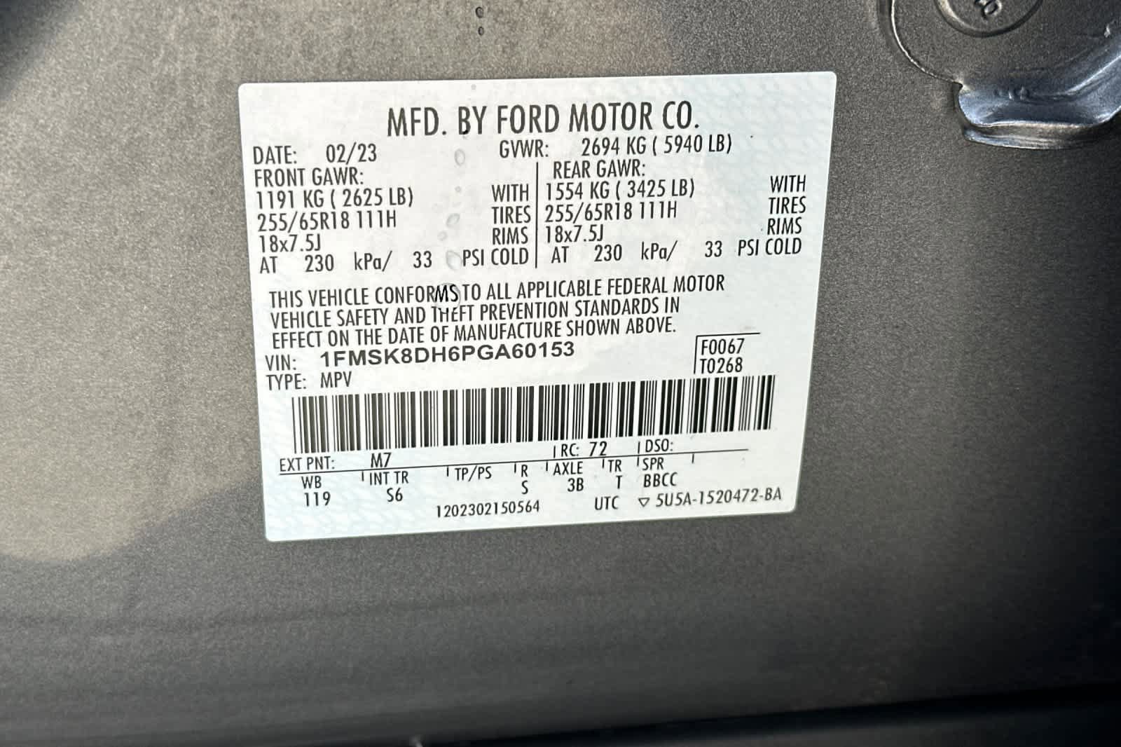 Certified 2023 Ford Explorer XLT w/ Equipment Group 202A AWD/4WD image 29
