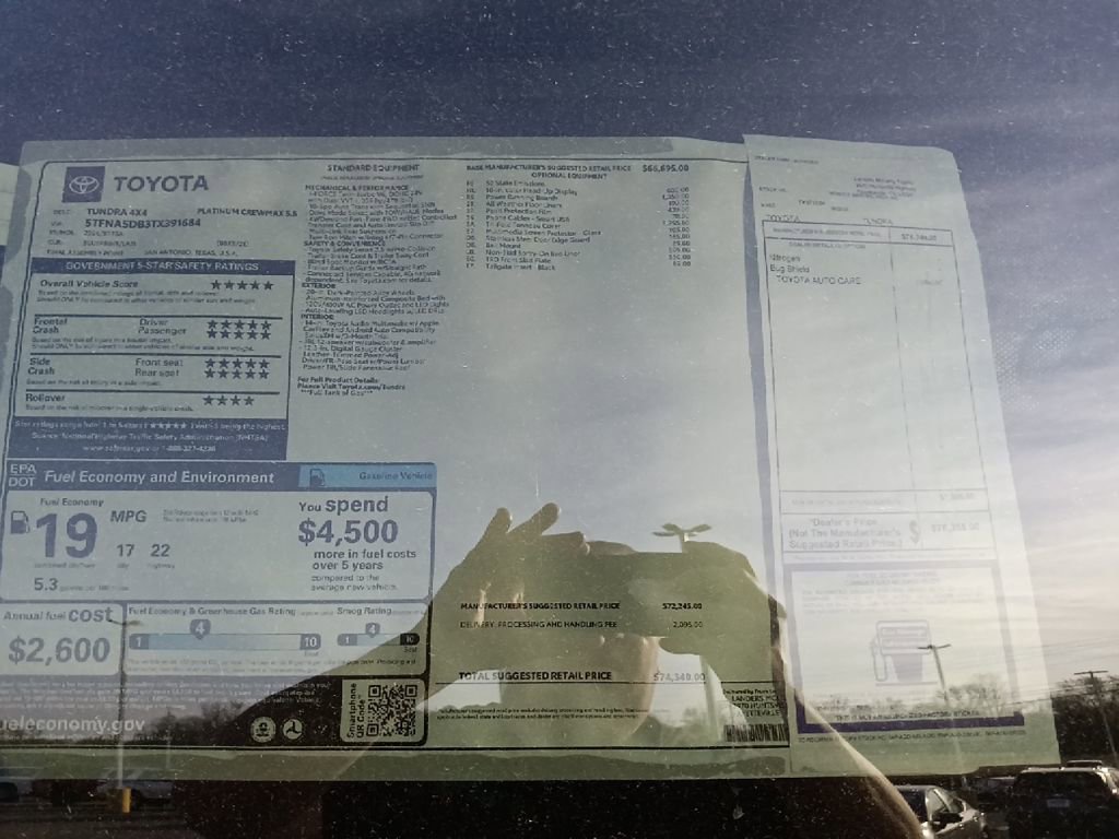 New 2026 Toyota Tundra Platinum image 33