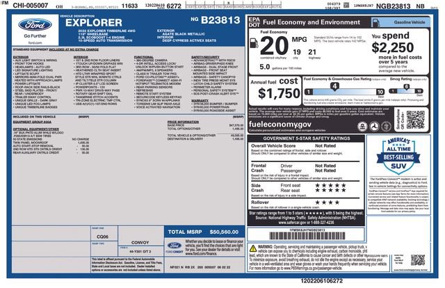 Used 2022 Ford Explorer Timberline AWD/4WD image 29
