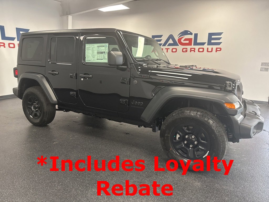 New 2025 Jeep Wrangler Sport