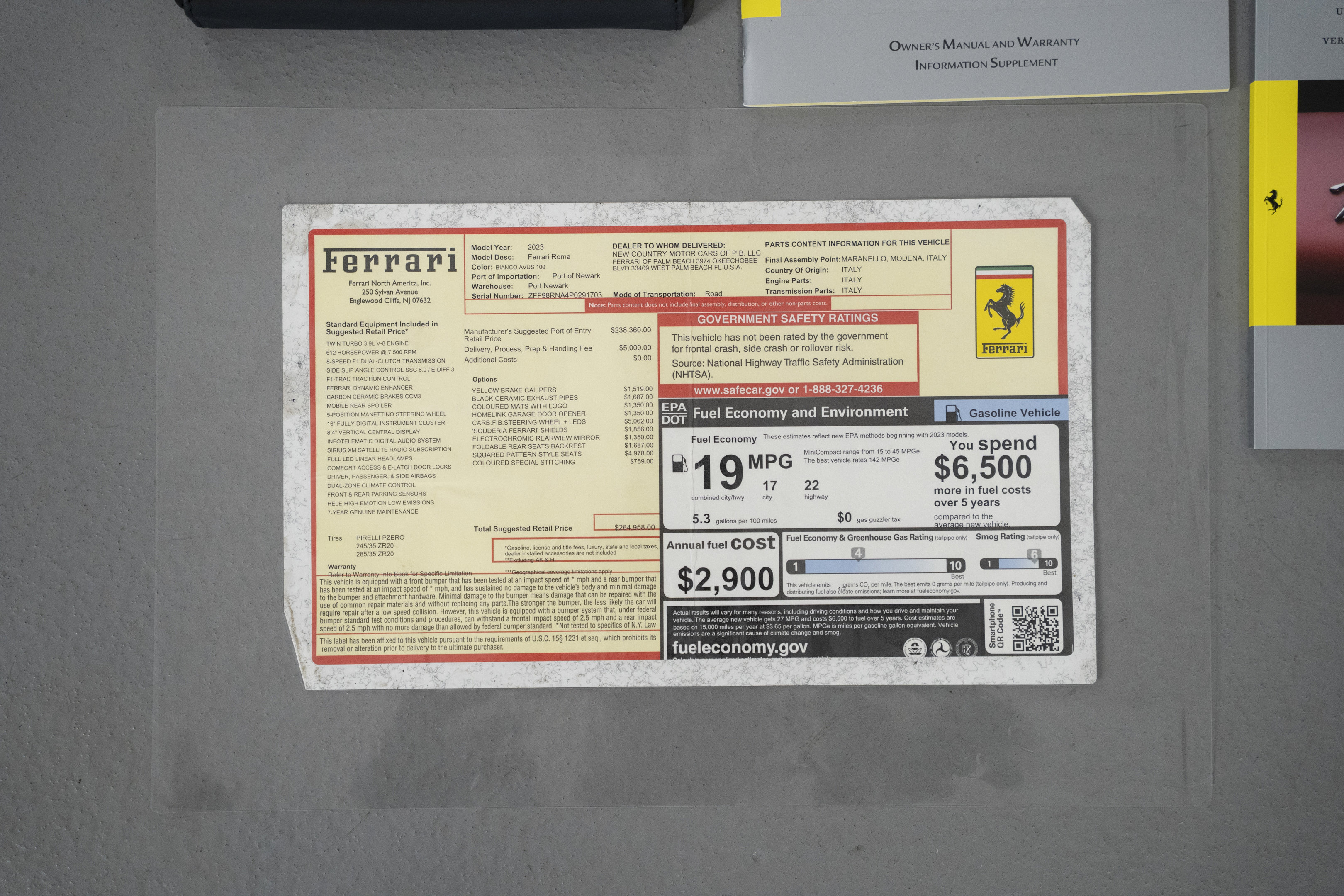 Certified 2023 Ferrari Roma image 44