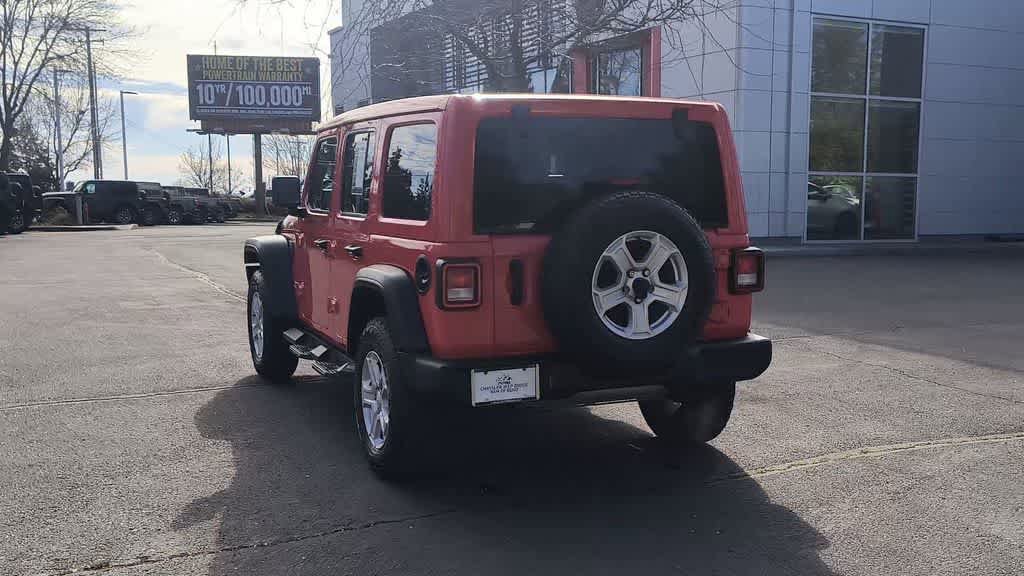 Used 2021 Jeep Wrangler Unlimited Sport w/ Sun And Sound Package image 7