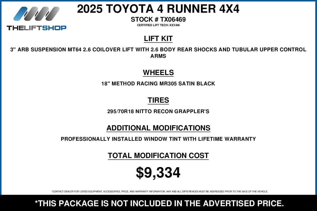 Used 2025 Toyota 4Runner TRD Off-Road Premium image 2