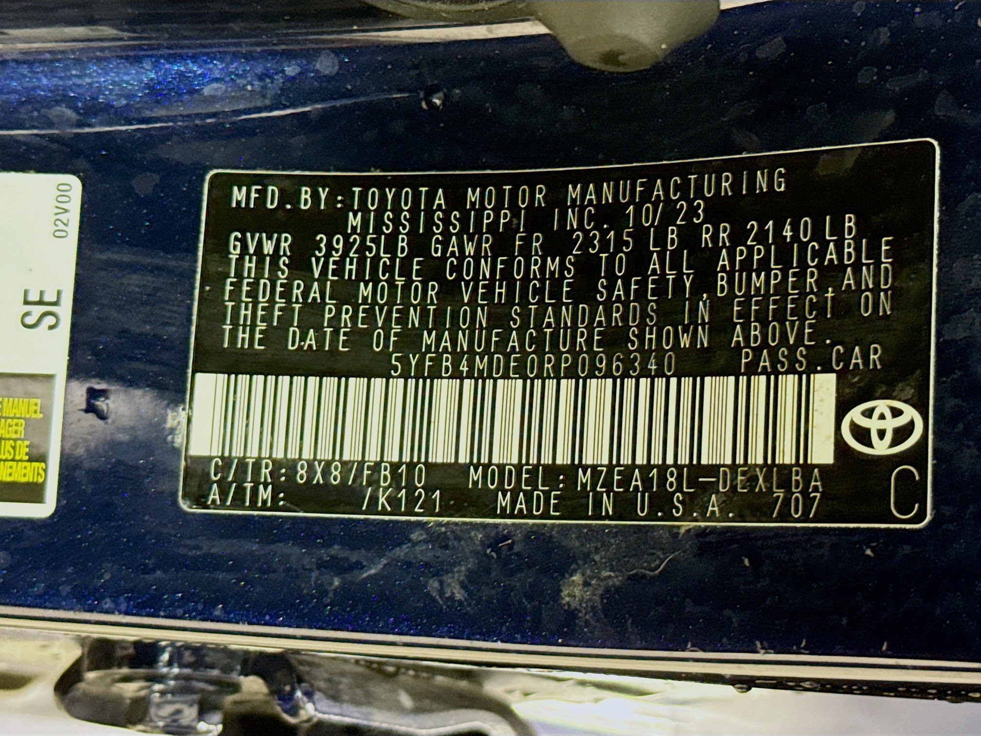 Used 2024 Toyota Corolla LE FWD image 36