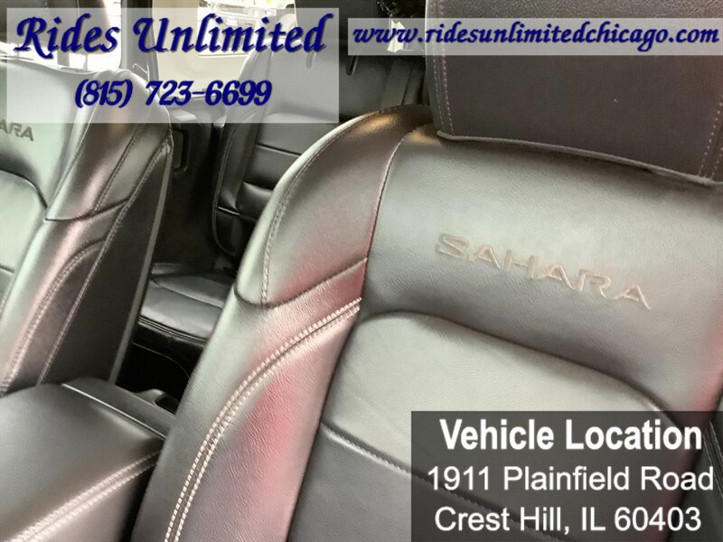 Used 2019 Jeep Wrangler Unlimited Sahara w/ Uconnect 4C Nav & Sound Group AWD/4WD image 31
