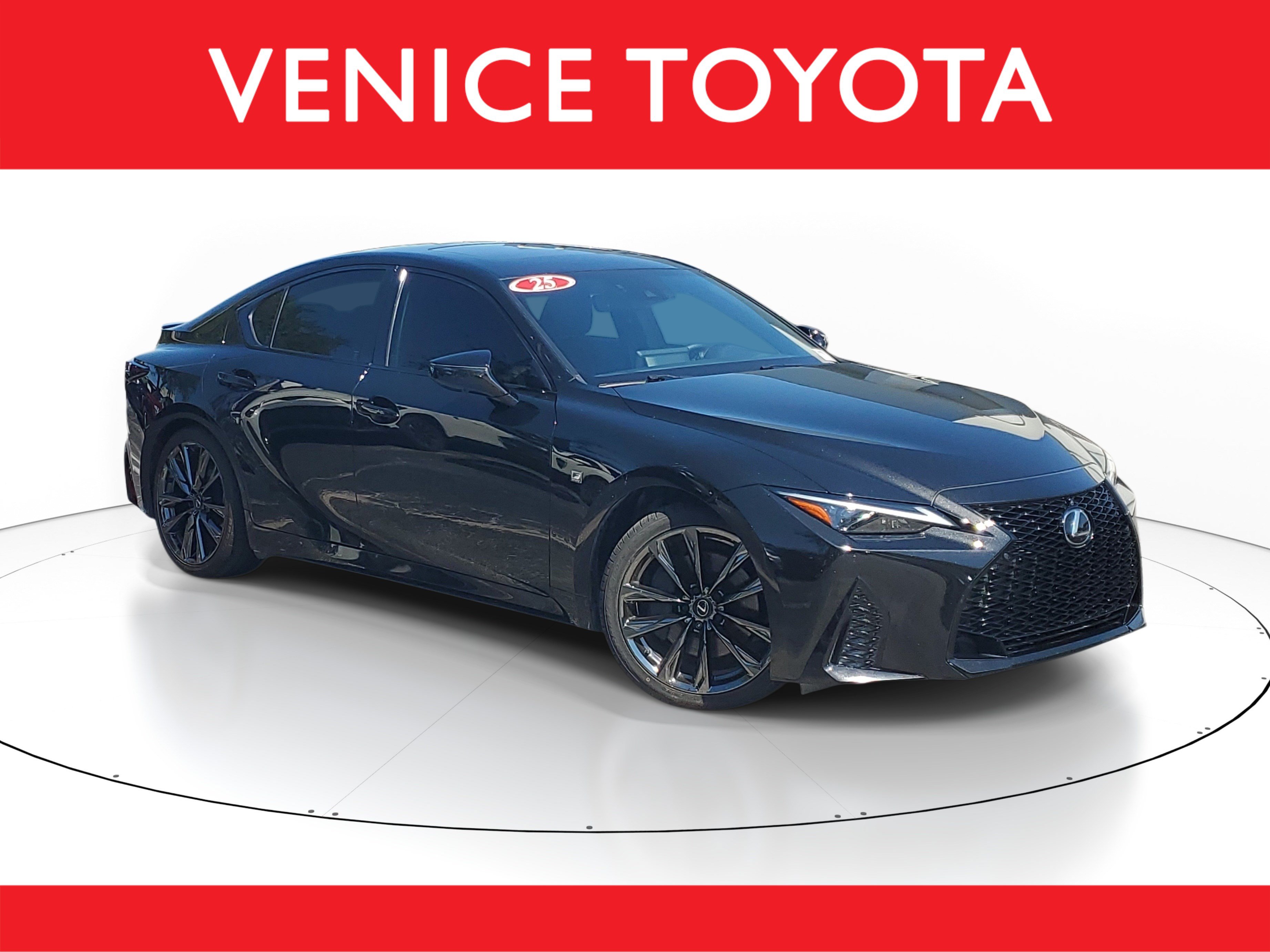 Used 2025 Lexus IS 350 F Sport w/ Navigation Package RWD image 1