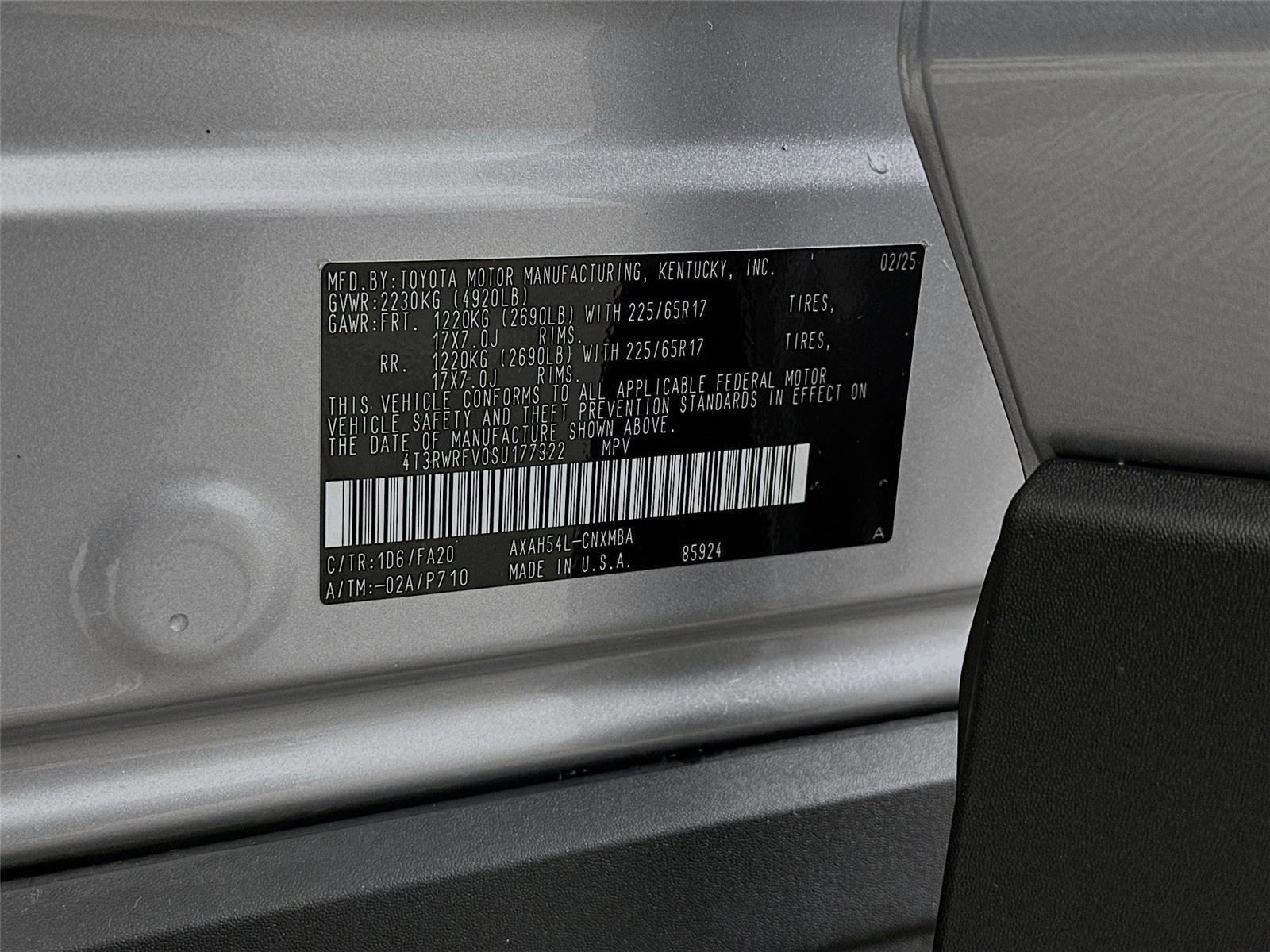 Certified 2025 Toyota RAV4 XLE image 30