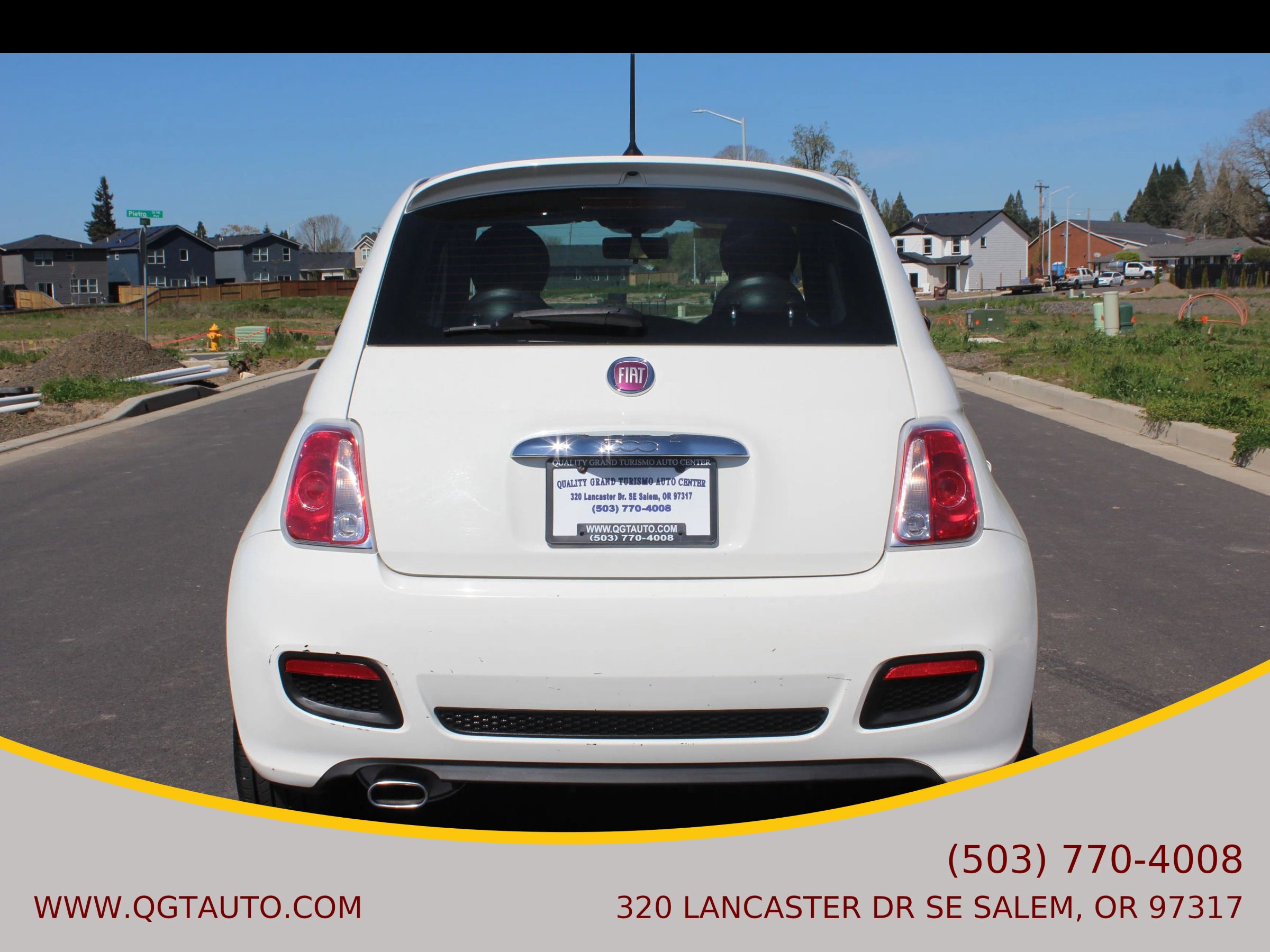 Used 2012 FIAT 500 Sport w/ Safety & Convenience Pkg FWD image 4