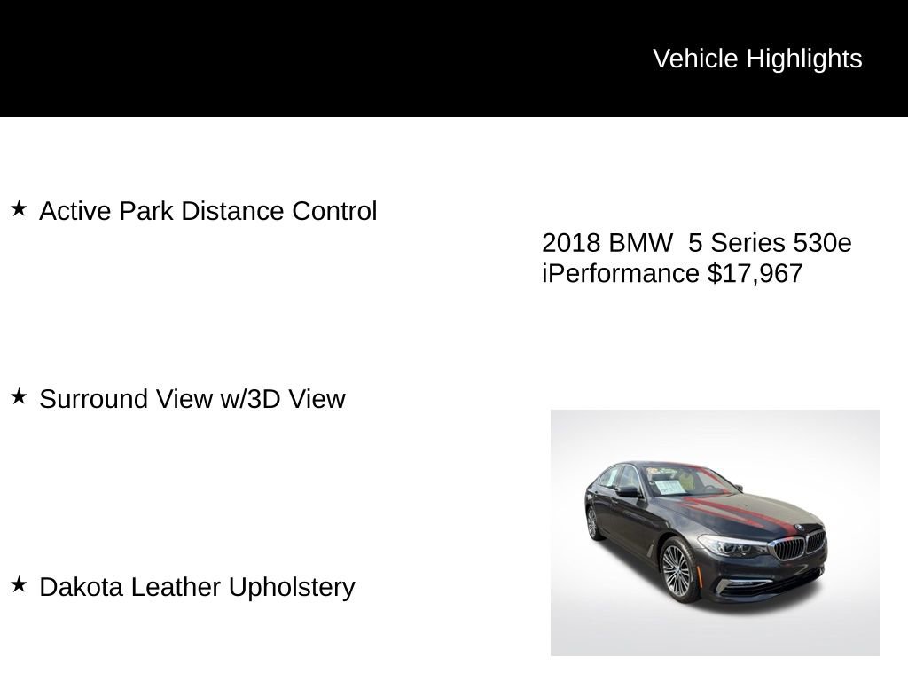 Used 2018 BMW 530e image 10