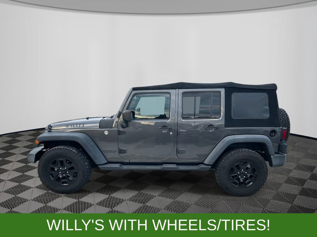 Used 2016 Jeep Wrangler Unlimited Willys image 8