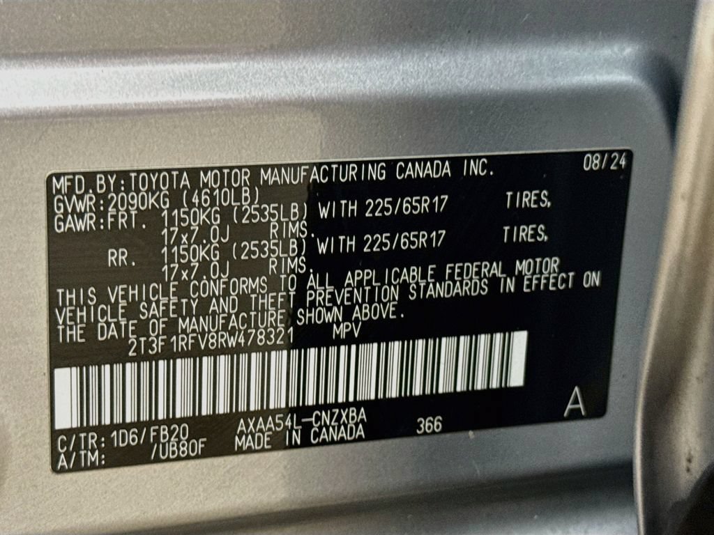 Certified 2024 Toyota RAV4 LE AWD/4WD image 29
