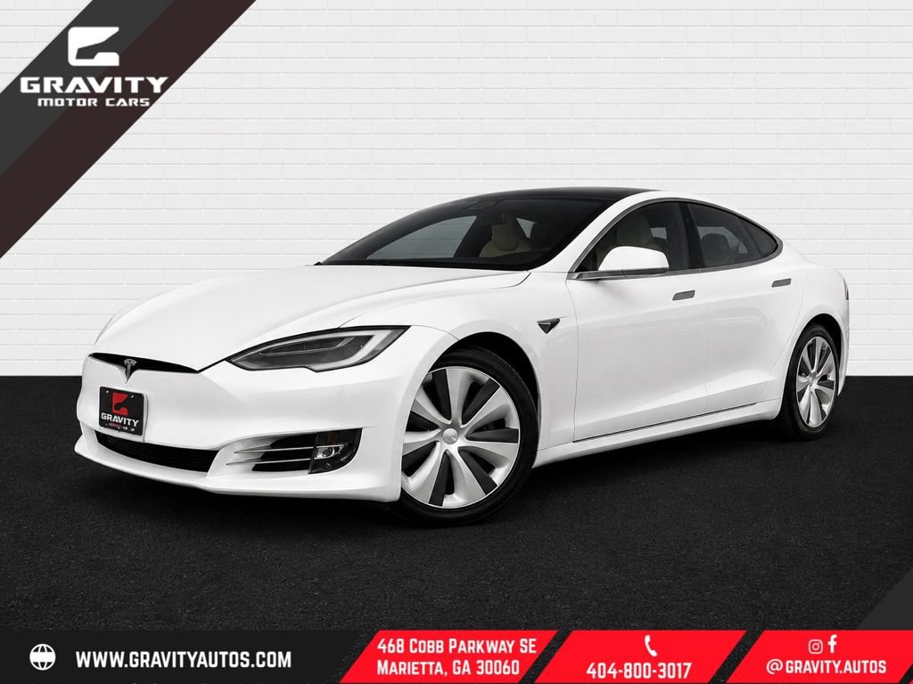 Used 2021 Tesla Model S Long Range Plus AWD/4WD image 1